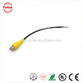 Factory direct supply high quality RCA female cable